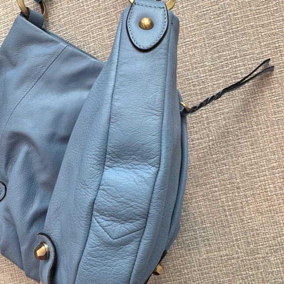 orYANY Women’s Leather Hobo Shoulder Bag / Purse Sky Blue - Picture 6 of 16